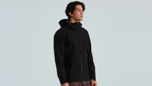 New Impermeabile Trail Neoshell Rain Uomo Parte Superiore·Giubbini & Gilet