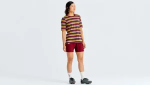Best T-shirt /Fjällräven Cotton Striped Donna Donna Abbigliamento Casual·T-Shirt